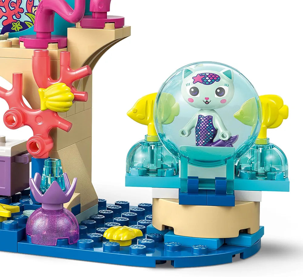 Lego Gabby’s Dollhouse Mermaid Gabby’s Aquarium Adventure Animal Toy 11204 Building Blocks Toys for 4+ Gift for Boys and Girls