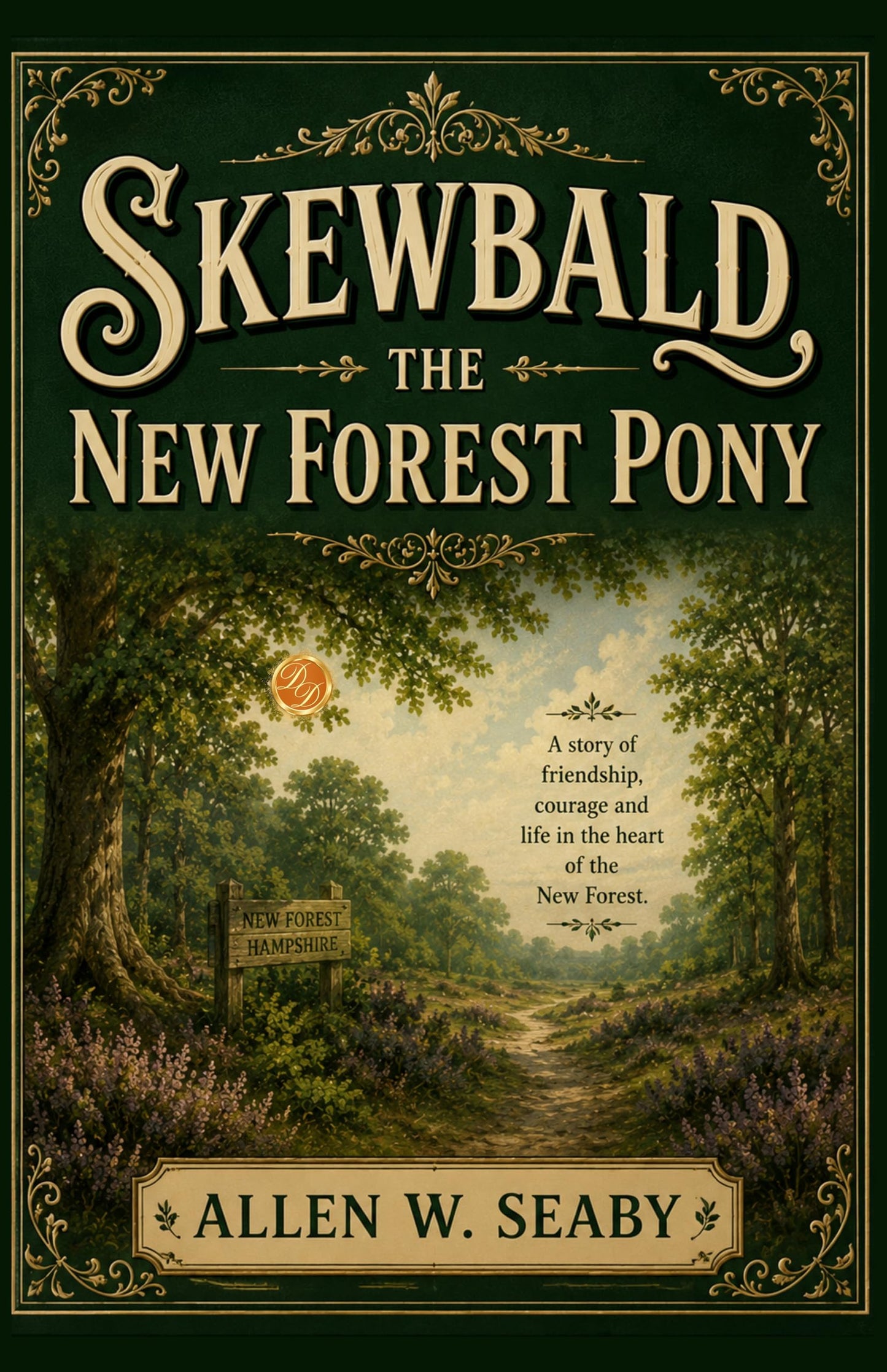 Skewbald, the New Forest Pony - Allen W Seaby