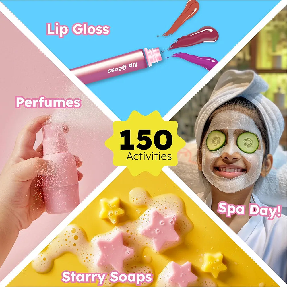 Butterfly EduFields Girls Science Kit for Kids Ages 8 9 10 11 12 Years 150+ Science Experiment Kit Birthday Gifts for Girls Age 8-10-12-14