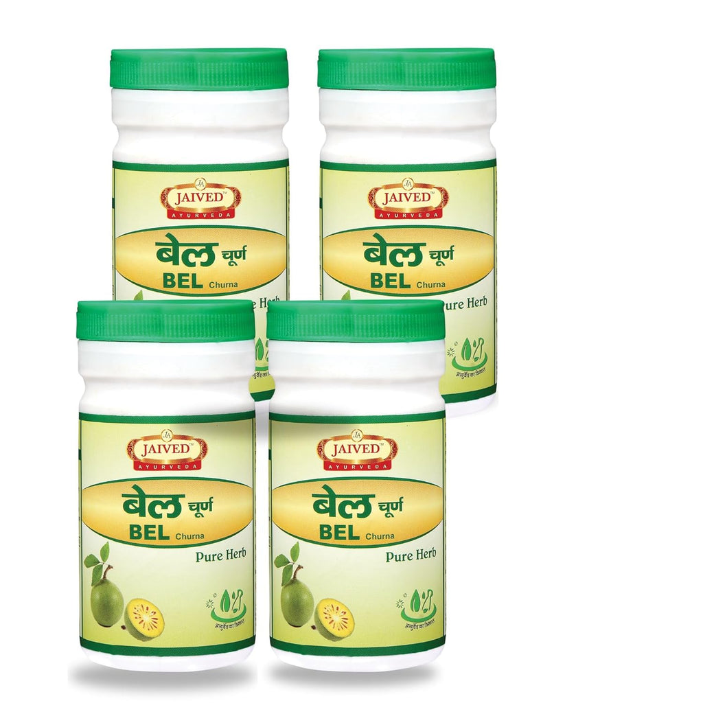 Jaived Ayurveda Bel Churna - 100 Gms (Pack of 4)