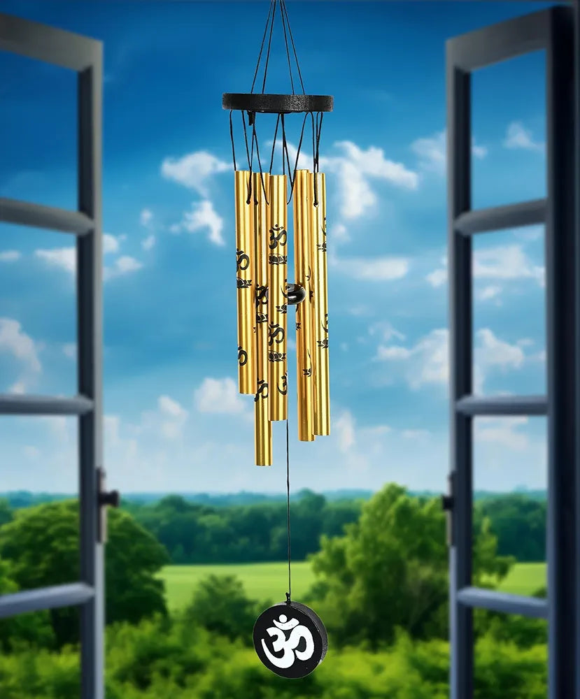 Zaicus Wind Chime with Om Symbol Feng Shui Wind Chimes Wind Chime-010