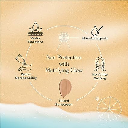 Brinton UV Doux SPF 50 PA+++ Mineral Based Sunscreen Gel - 50 gms
