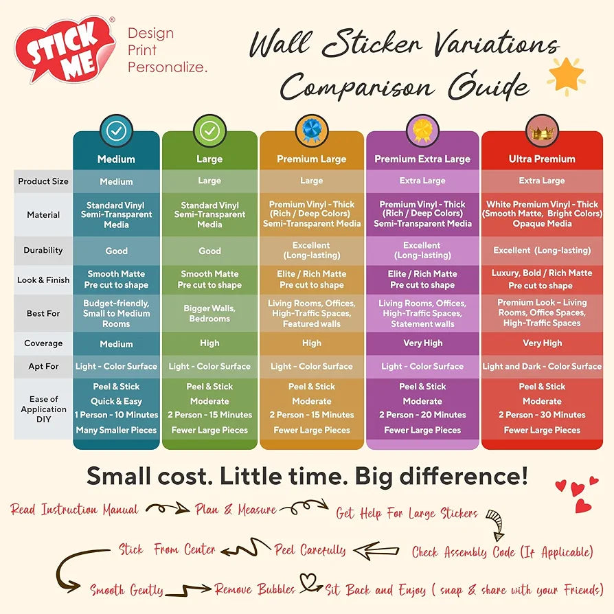 StickMe Gym Fitness Workout Body Building Motivation Sports Wall Sticker Premium Large - 170 x 80 cm
