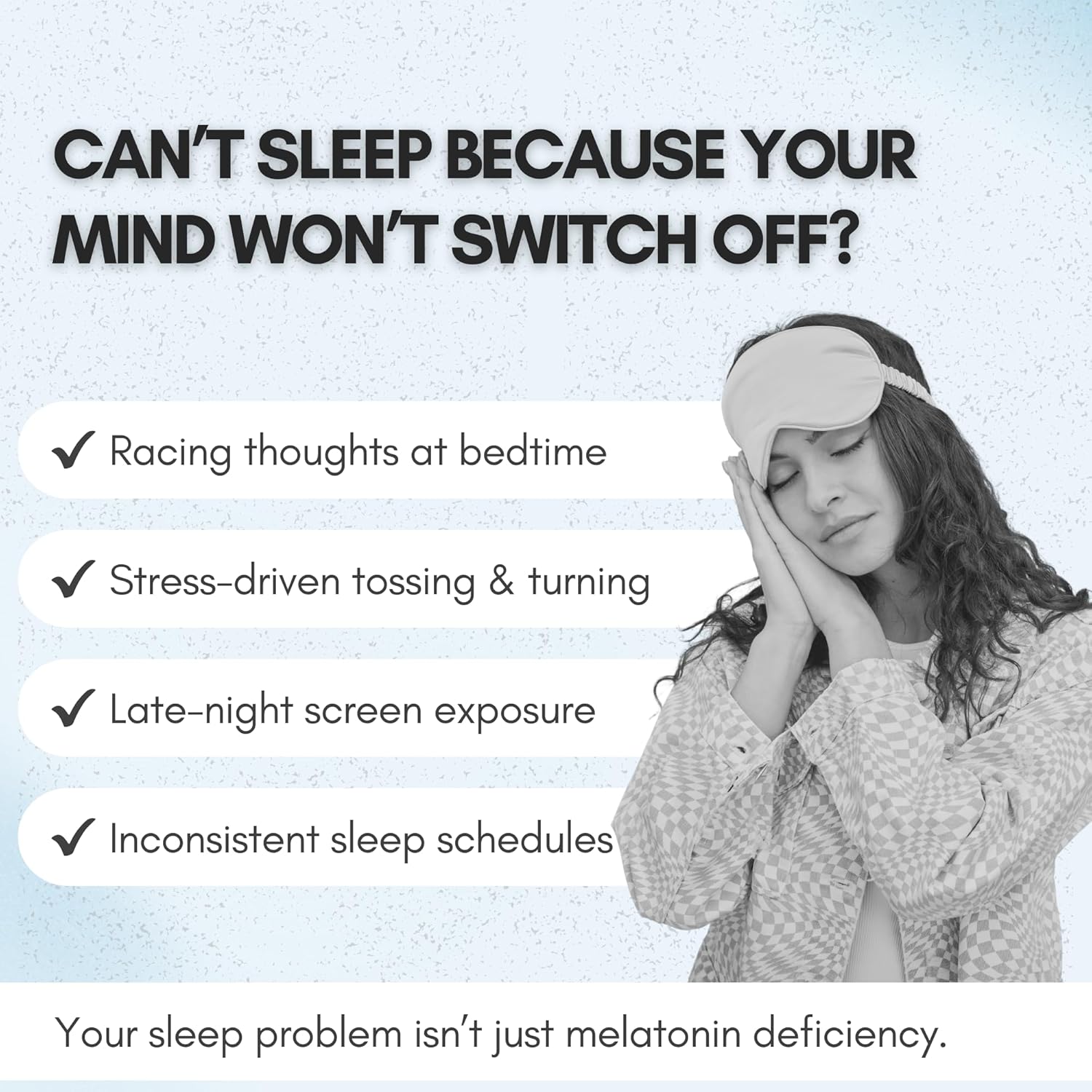 ANUPURAK Melatonin 3mg Sleep Tablets | 11 Actives Sleep Supplement with 5-HTP, Ashwagandha, Tagara & L-Theanine | Sleep Cycle & Nighttime Calm Support | Non-Habit Forming | 90 Veg Tablets (90 Days)