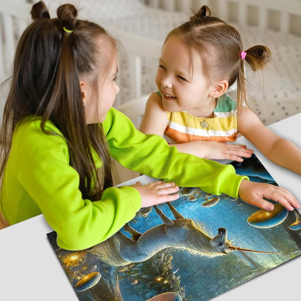 Hello Friend Unicorn Jigsaw Puzzles for Kids and Children Realistic Illustration Challenging