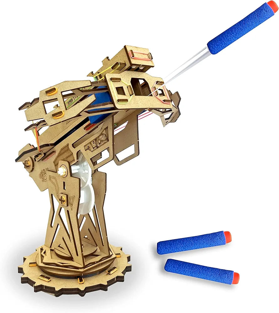 Genius Box Play some Learning Ballista Launcher Diy Stem Educational Toy & Construction Based Fun Activity Game For Kids, Science Experiment Kit 8 To 14, Best Gift, Activity Kit For Kids