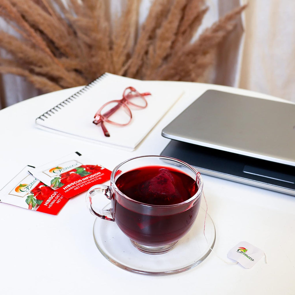 Grenera Hibiscus Tea - 25 Bags (Pack of 2)