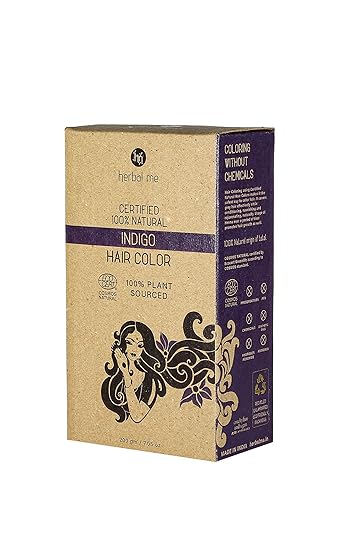 Herbal Me Indigo Natural Hair Color - 200 gms