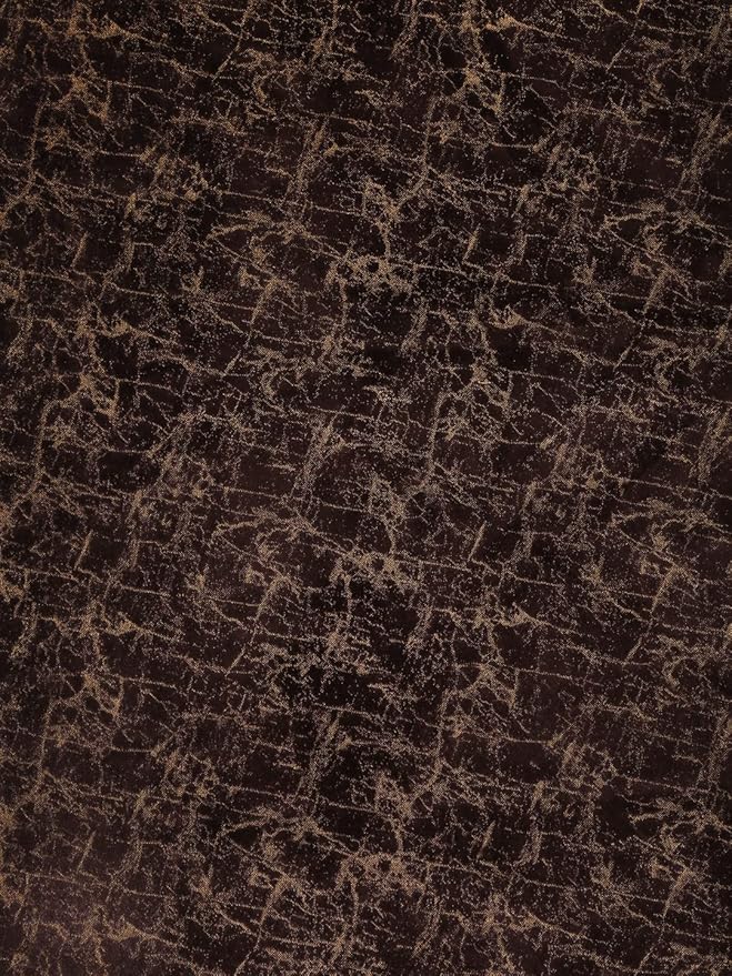Cortina 2 Piece Solid Design Panel Eyelet Velvet Door Curtains | 7 Feet | Brown