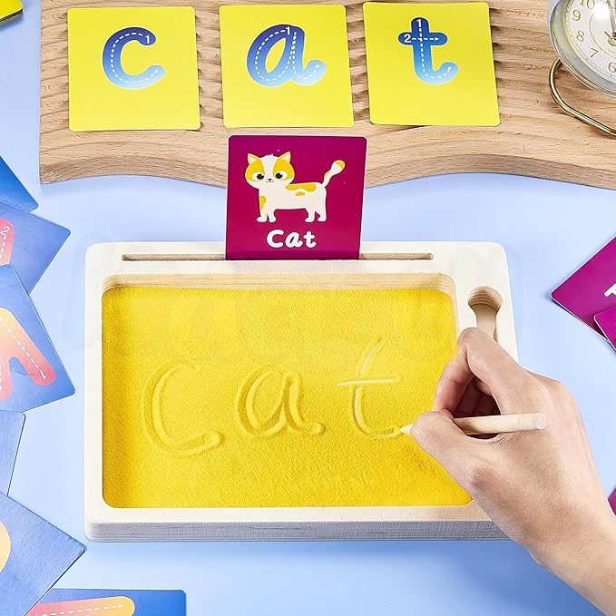Kidology Wooden Sand Tray for Kids