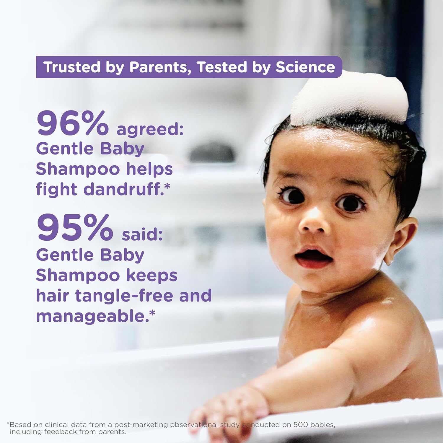 Himalaya Gentle Baby Shampoo 600ml | No Tears formula | Cleanses, softens and nourishes baby's hair