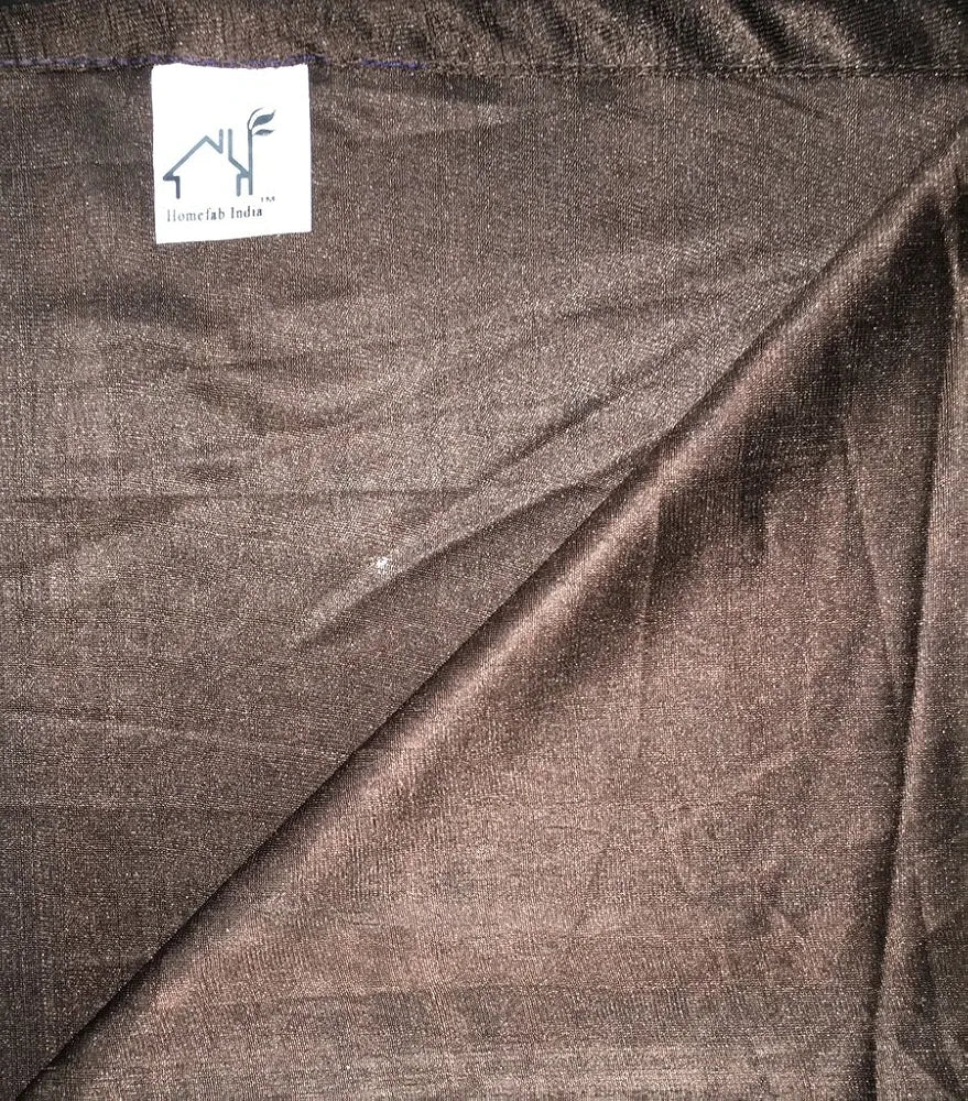 Homefab India Royal Silky Polyester Grommet Long Door Curtain 8 feet