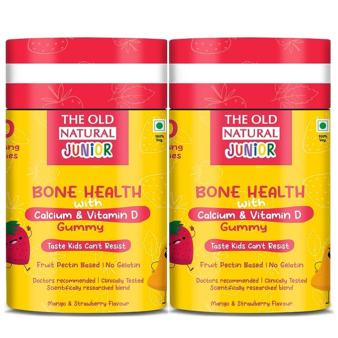The Old Natural Bone Health Calcium & Vitamin D - 30 gummies