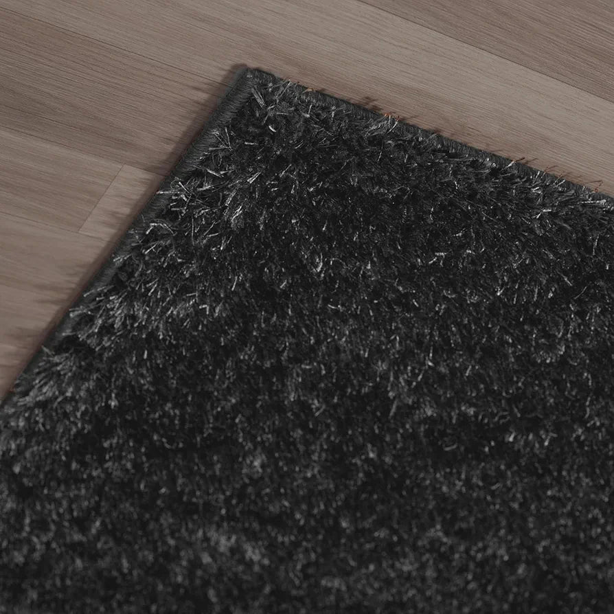Ishro Home Premium Fuzzy Shag Carpet For Hall Rugs For Living Room Carpets For Living Room Colour Ash Grey 3x5 Fts