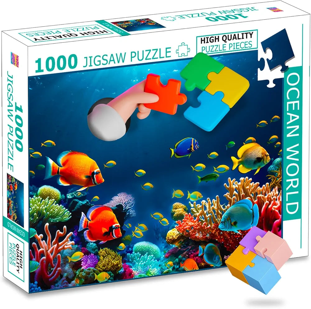 Hello Friend Ocean World Jigsaw Puzzle 1000 Piece Puzzle Underwater & Marine