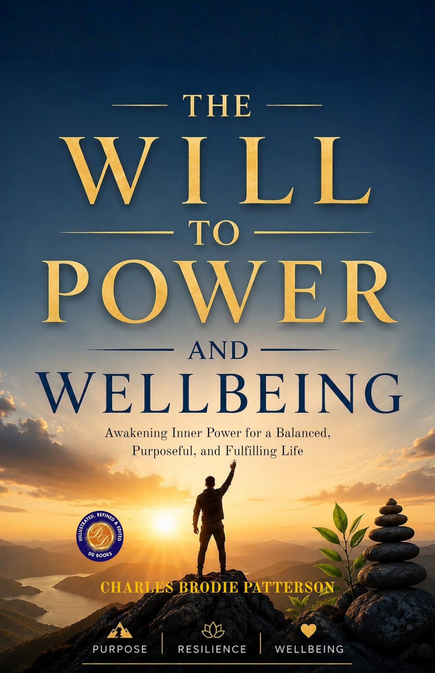 The Will to Power and Well-Being : Awakening Inner Power for a Balanced, Purposeful, and Fulfilling Life (Illustrated, Refined and Edited by DD Books) - Charles Brodie Patterson