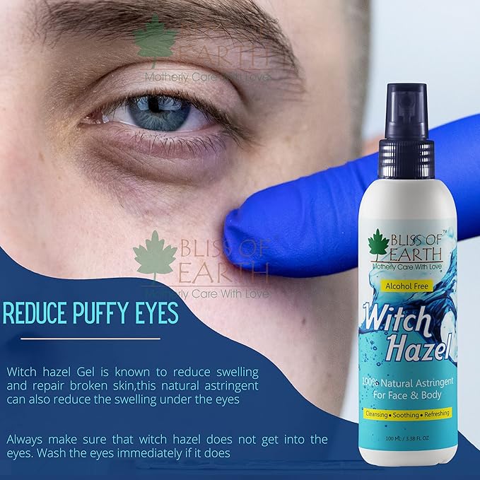 Bliss of Earth Witch Hazel Toner For Face - 100 ml