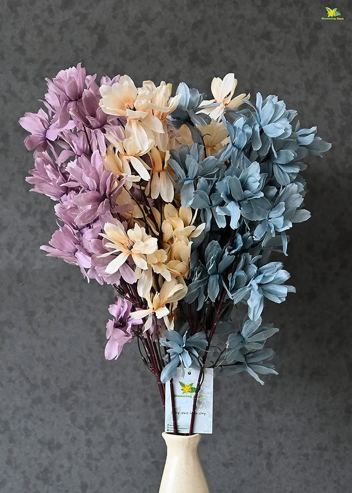 Artificial Magnolia Kobus Natural Looking Flower Bunch