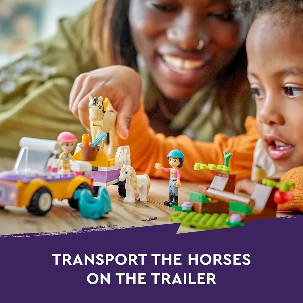 Lego Friends Horse and Pony Trailer Building Toy for Kids 42634