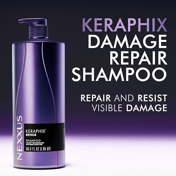 Nexxus Keraphix Shampoo for Damaged Hair 33.8 oz - 1000 gms