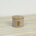 Femora Kitchen Storage Jars Tin Jar With Wooden Lid Air Tight Jar | 300 Ml | Pack of 2