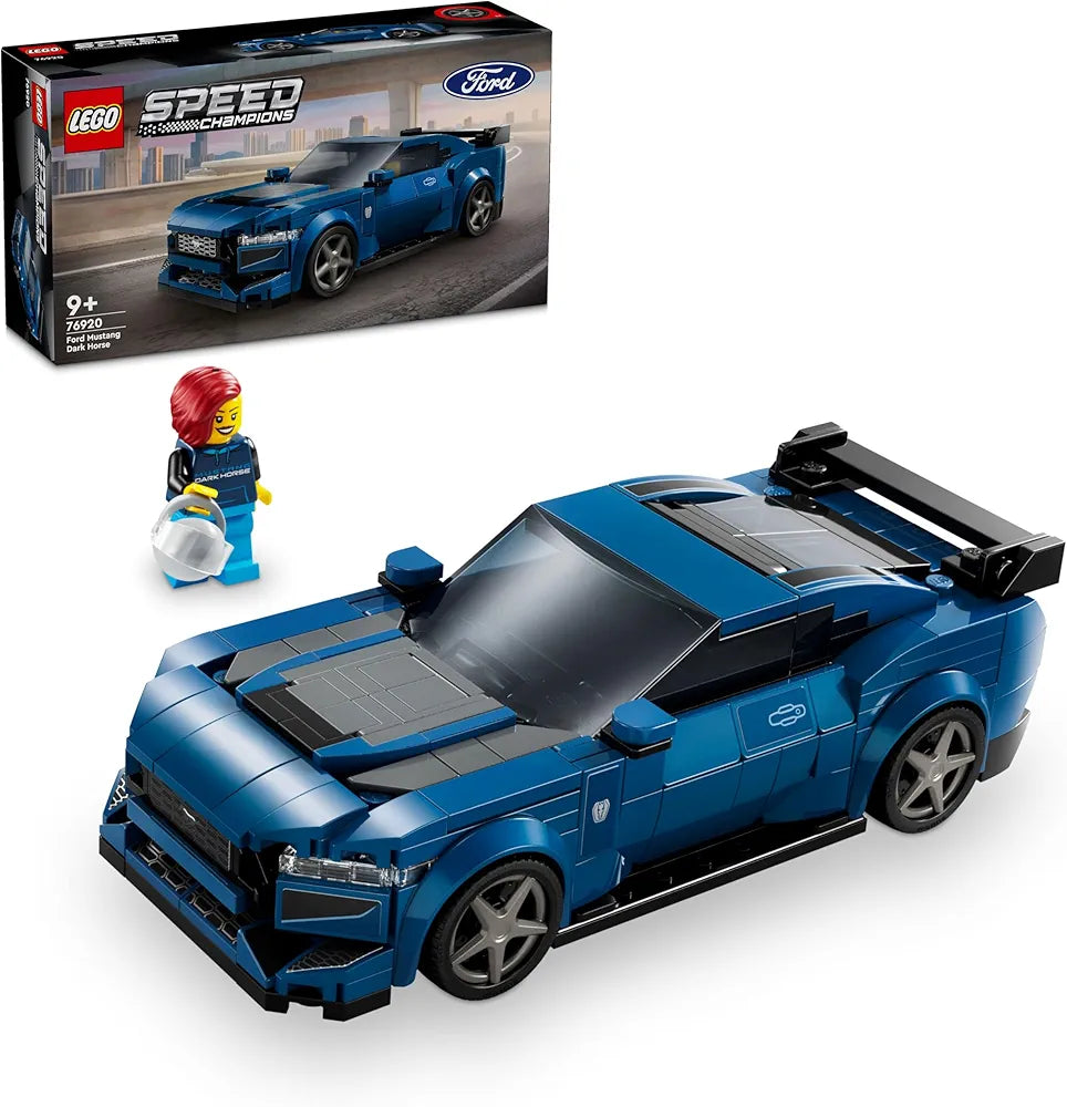Lego Speed Champions Ford Mustang Dark Horse Sports Car Toy Set 76920