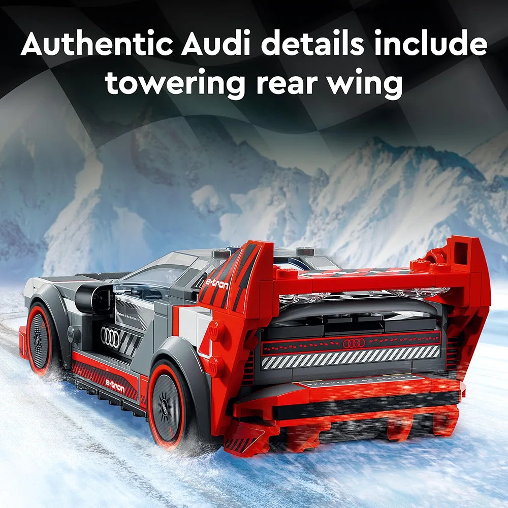 Lego Speed Champions Audi S1 e-tron Quattro Race Car Toy Set 76921