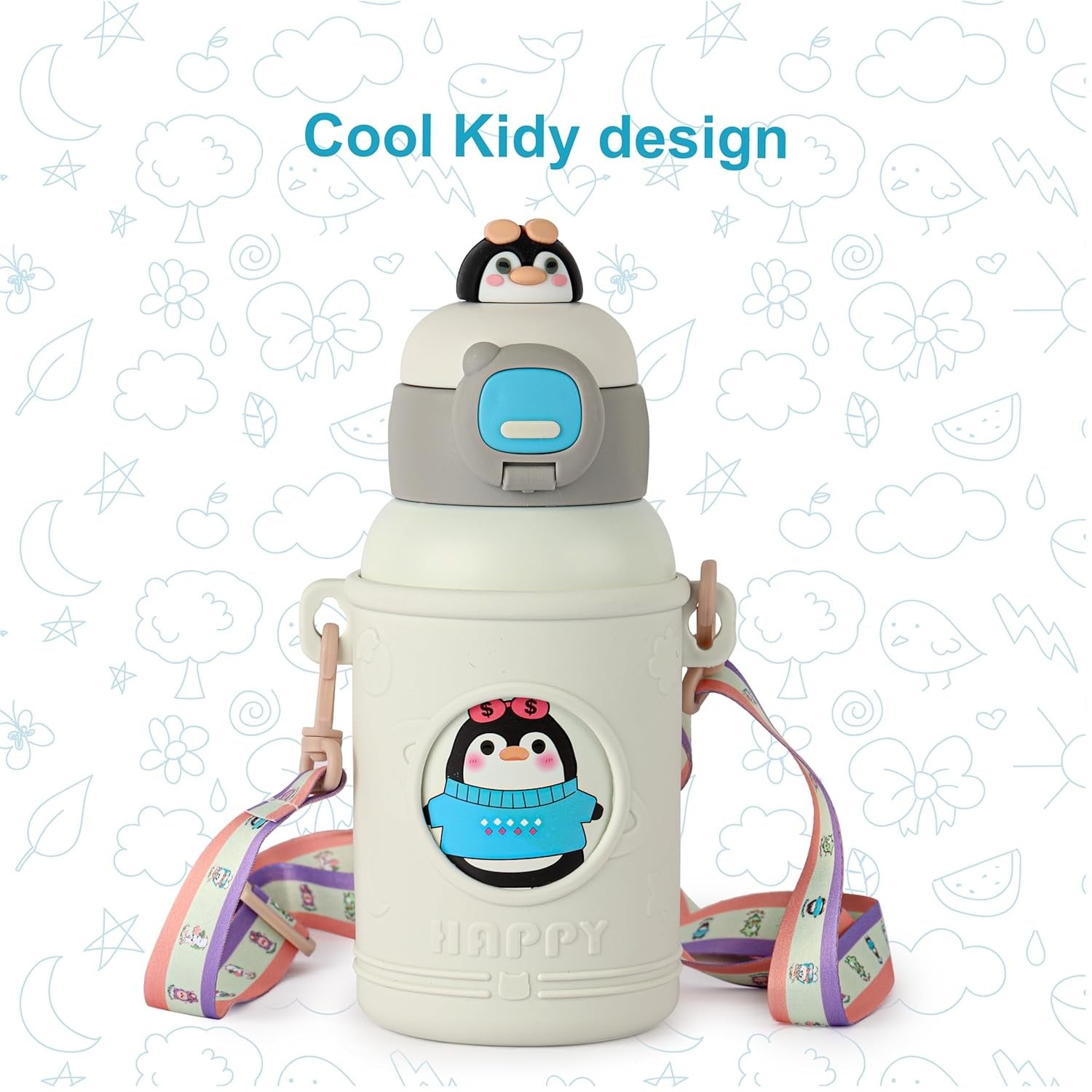 Cello Kidzbee Babylop Insulated Stainless Steel Flask 500 mL