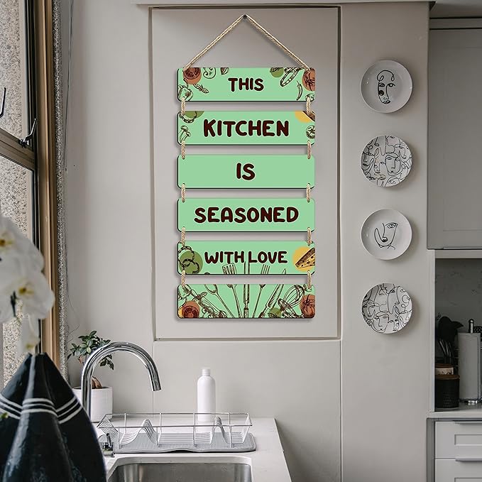 Sehaz Artworks Wall Decor for Living Room Home Decor Items Kitchen Decor Items  -6-0042