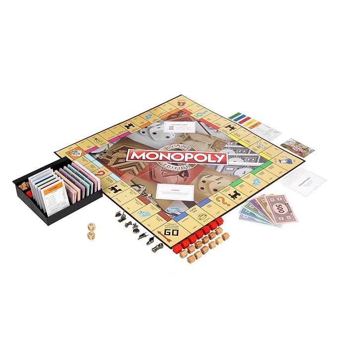 Monopoly Deluxe Edition Board Game Fantasy Board Game
