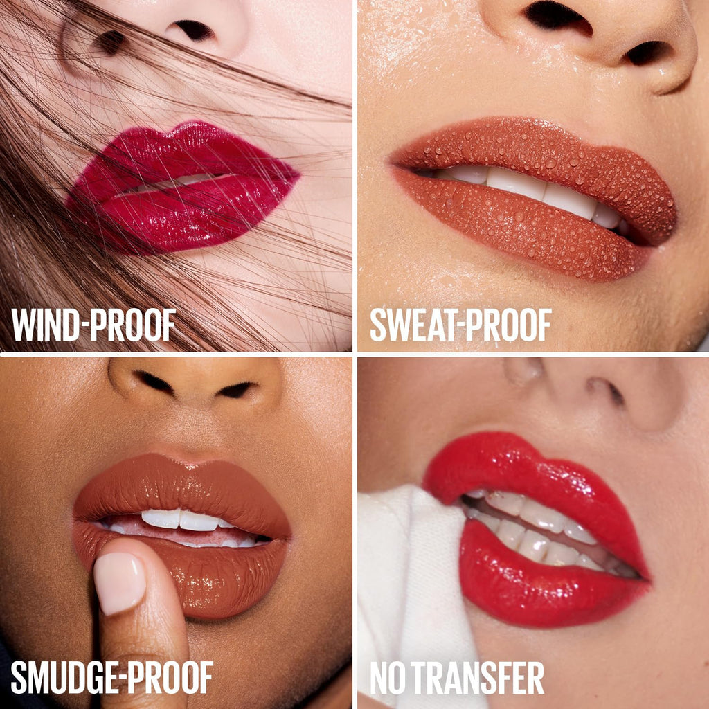Maybelline Super Stay Vinyl Ink High Shine Racing Liquid Lipstick, Lap 1 | 4.2ml