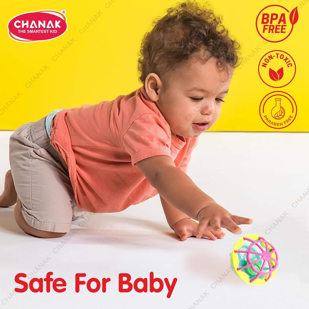 Chanak Baby Kinder Rattle Set for 0-6 Months Old Baby