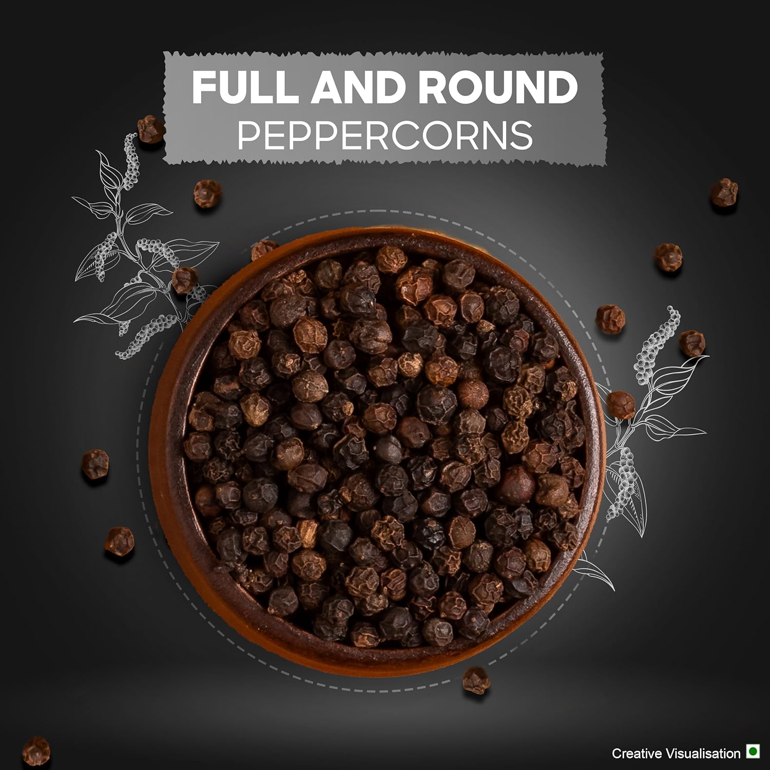Aashirvaad Black Pepper 100g