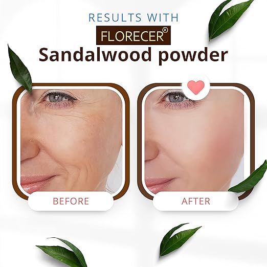 Florecer Sandalwood Powder For Face Pack - 100 gms