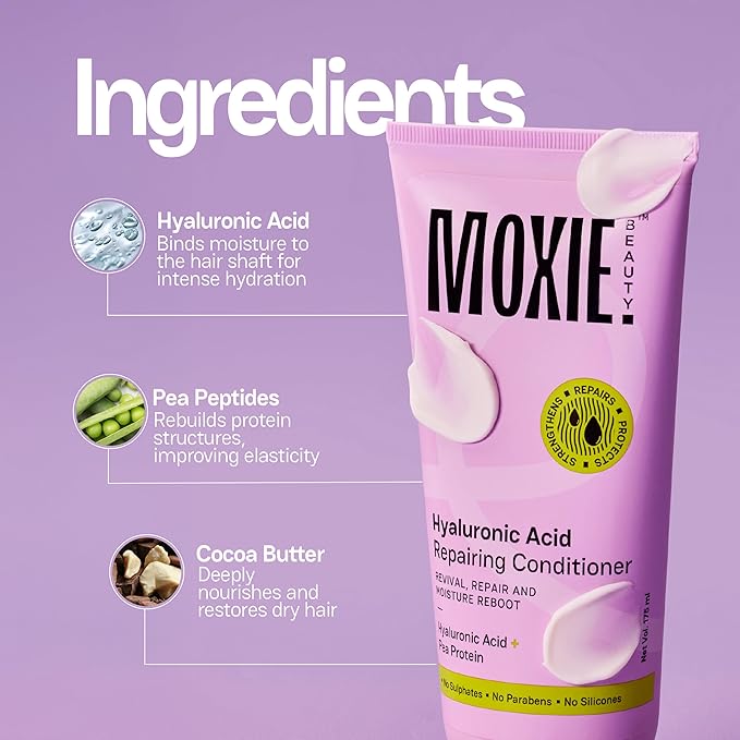 Moxie Beauty Hyaluronic Acid Repair Conditioner - 175 ml