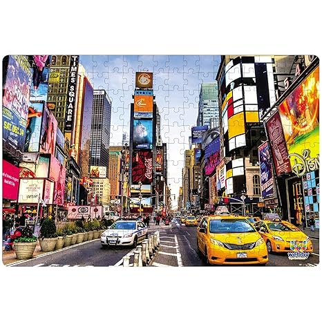 Webby Times Square New York Jigsaw Puzzle 252 Pieces