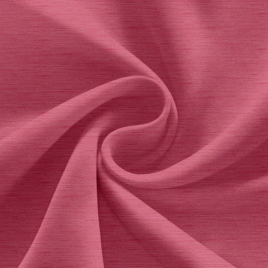 Divine Casa 7 Feet Premium Blackout Door Curtain Luxurious Room Darkening Thermal Insulated & Noise Reducing Opaque Polyester Single Panel Colour Firebrick (Pack of 1)