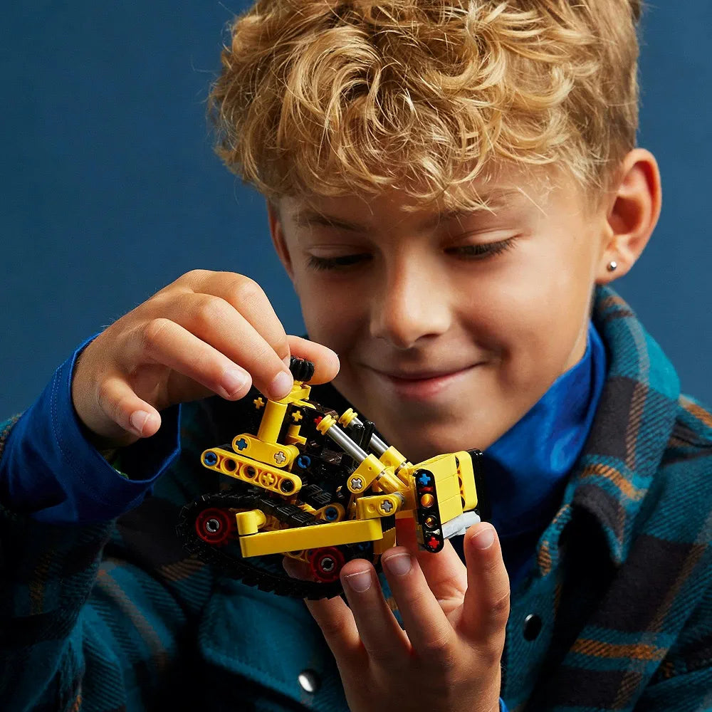Lego Technic Heavy-Duty Bulldozer Set 42163 Building Blocks Toys for 7+ Gift for Boys and Girls