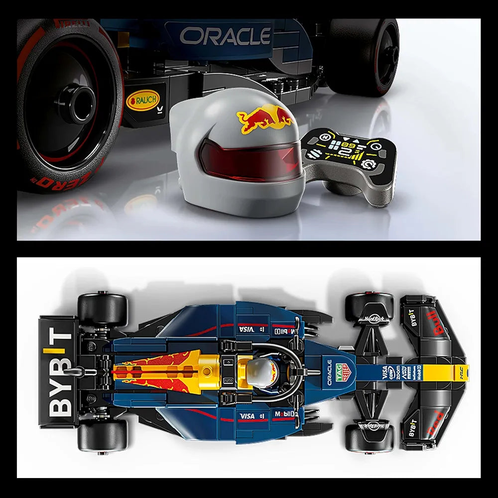 Lego Speed Champions Oracle Red Bull Racing RB20 F1 Race Car Vehicle Set 77243 Building Blocks for 18+ Gift