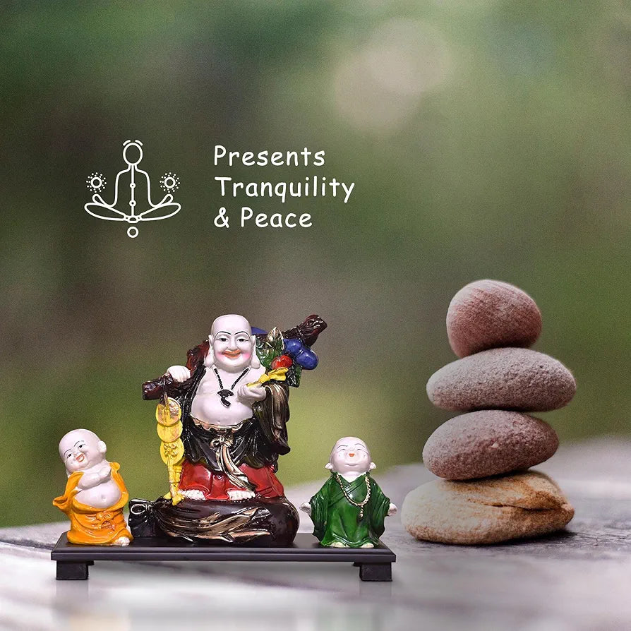 Mariner's Creation Laughing Buddha for Good Luck size-31X11X25 CM