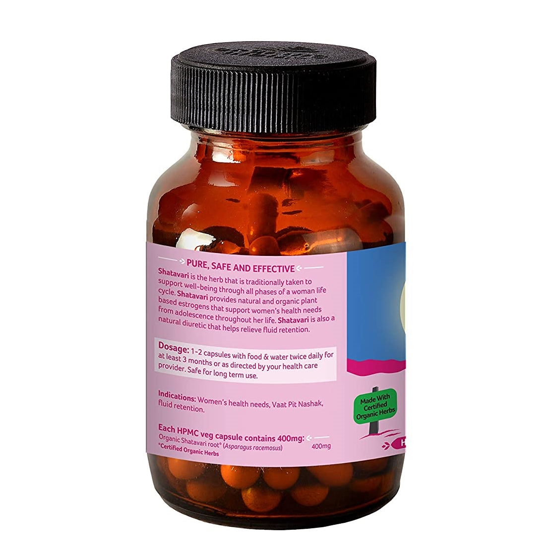 Organic India Shatavari Capsules – Ayurvedic Herbal Supplement