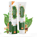 Krishnaâ€™s Dantoshad Ayurvedic Toothpaste With Goodness of 15 Herbs for Strengthens Teeth, Tightens Gum & Maintain Fresh Breath - 100 gm (Pack of 1)