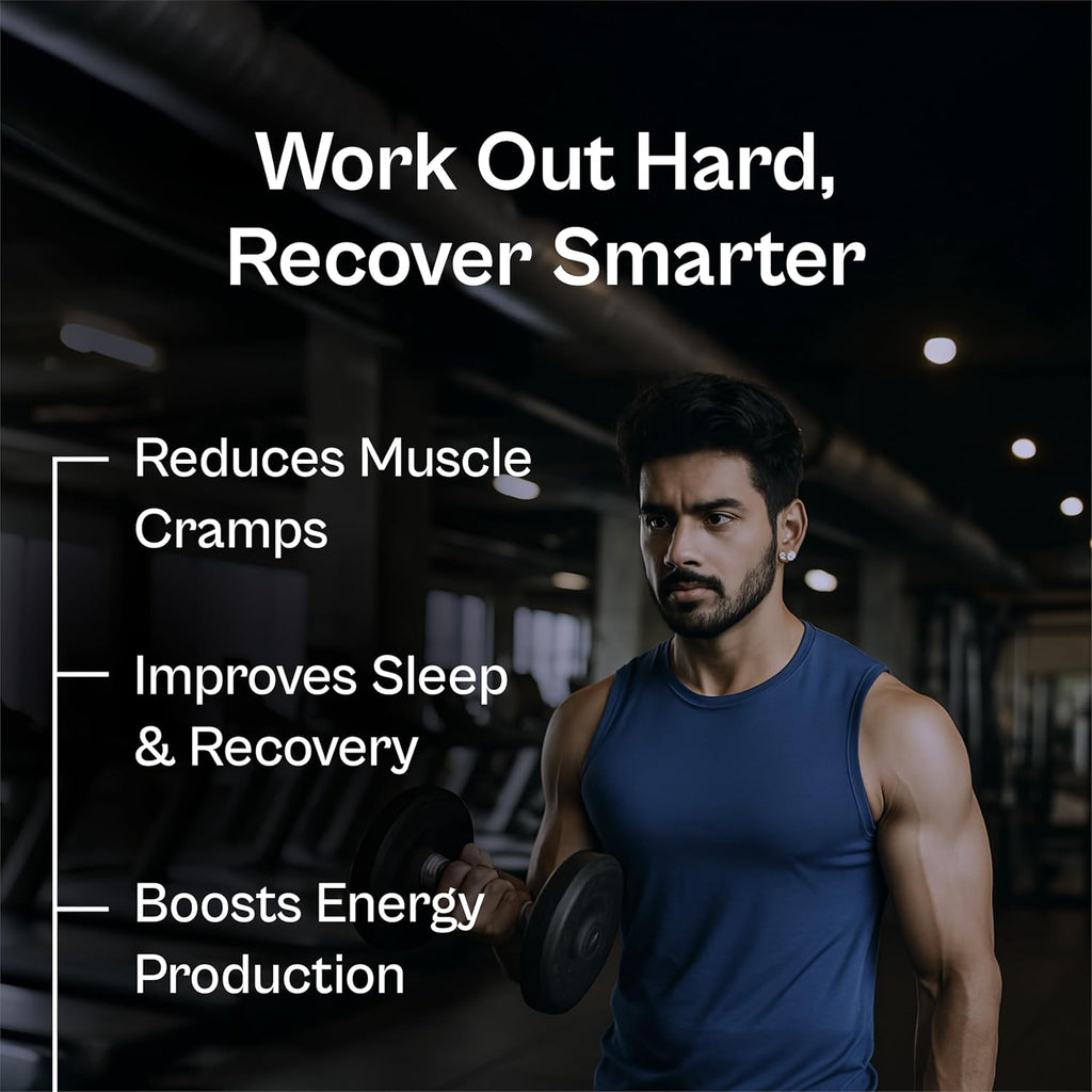 Tata 1mg Triple Magnesium Tablets | Magnesium Complex Supplement| Muscle Relaxant, Sleep and Strength
