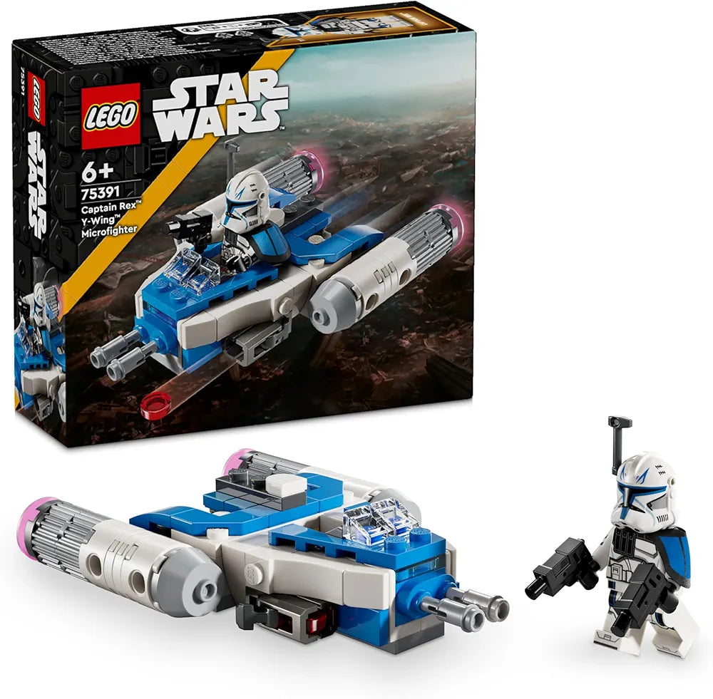 Lego Star Wars Captain Rex Y-Wing Microfighter Set 75391 Building Blocks Toys for 6+ Gift for Boys and Girls