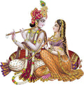Rangoli White Glossy Vinyl Wall Sticker Premium Self-Adhesive Waterproof Parent-7 Design-10