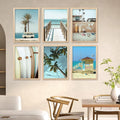 Kotart Travel Theme Digital Painting Travel Inspired Wall Art Prints F