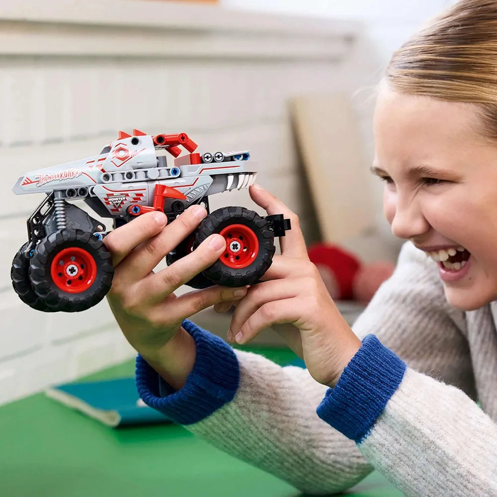 Lego Technic Monster Jam ThunderROARus Pull-Back Truck Toy 42200 Building Blocks Toys for 7+ Gift for Boys and Girls