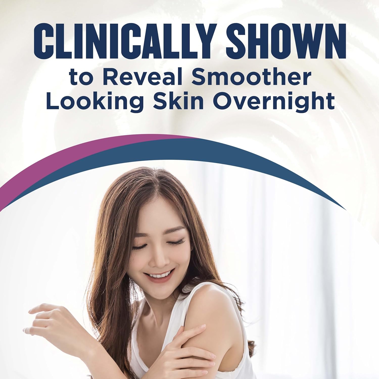 Gold Bond Age Renew Retinol Overnight Body & Face Lotion, With Retinol & Peptide Complex, for Dry Skin, 7 oz.