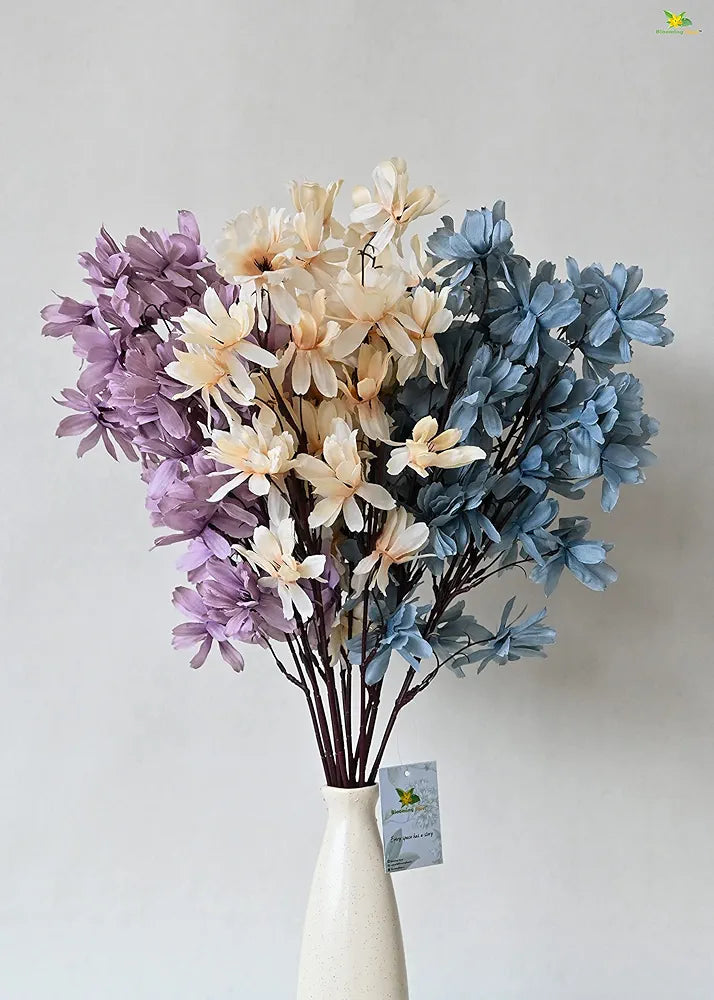 Artificial Magnolia Kobus Natural Looking Flower Bunch