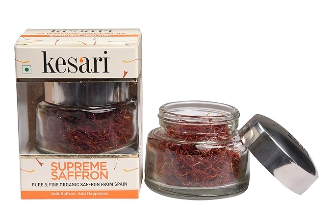 Kesari Premium Spanish Organic Saffron - 3 Grams